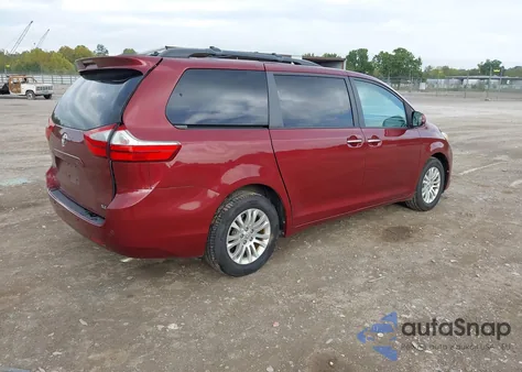 2017 Toyota Sienna Xle 8 Passenger from USA, damaged, VIN 5TDYZ3DC3HS847876